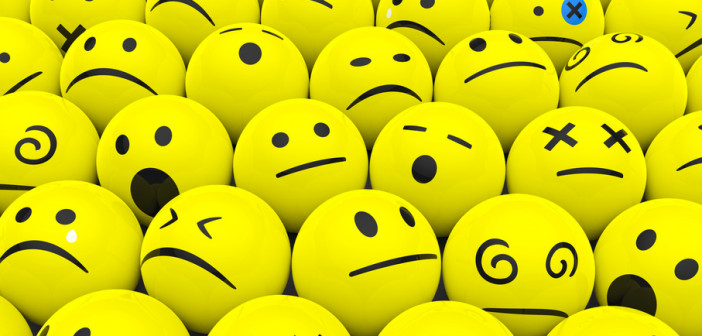 collection of emoticon balls