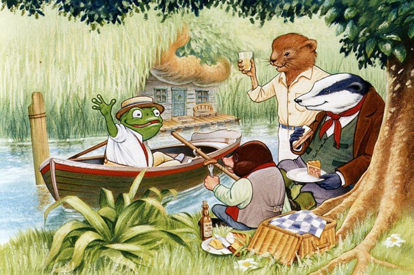 Image result for wind in the willows