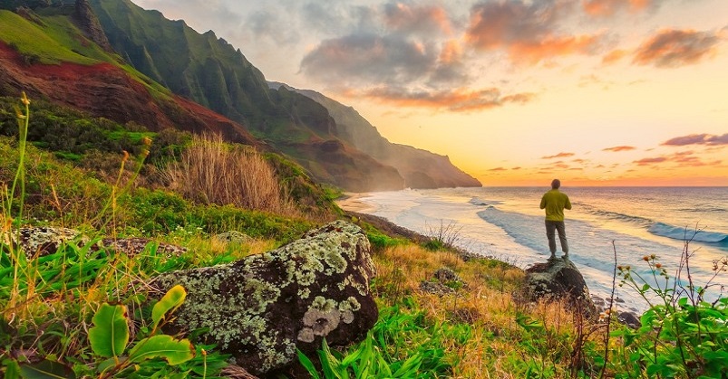 peaceful landscape scene