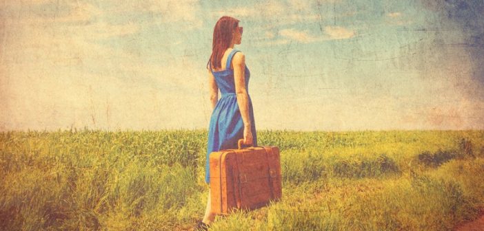 women with baggage