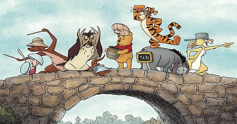 Winnie-the-Pooh and friends