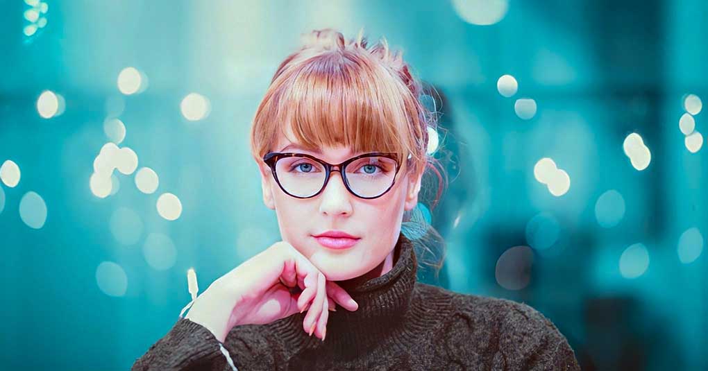 young woman looking business-like indicating the concept of empath jobs