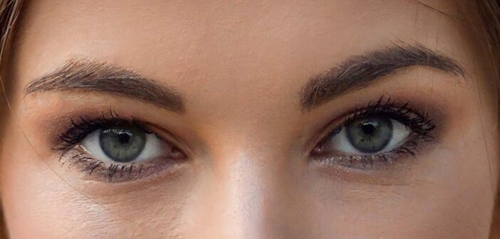 close-up of woman's eyes signifying an open-minded person