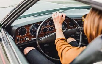 woman behind steering wheel illustrating taking responsibility for your life