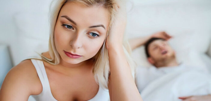 young woman feeling anxiety in a relationship