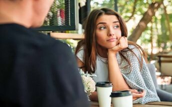 bored woman with man - illustrating not being able to keep a conversation going