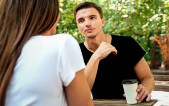 bored man on a date showing that he's not into you