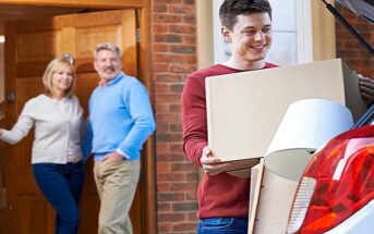 son moving out of his parents' house