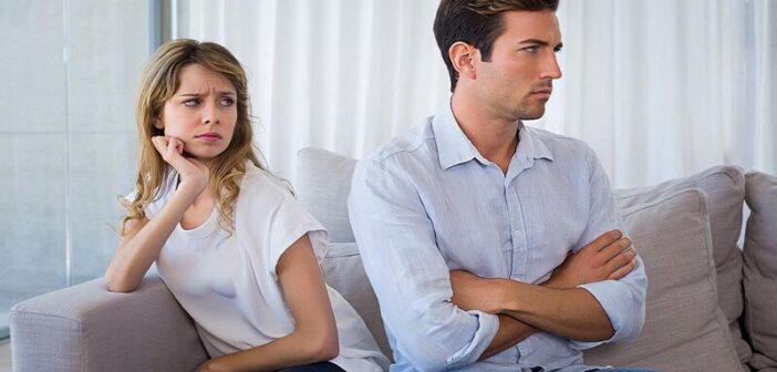 husband refusing to talk about relationship problems with his wife