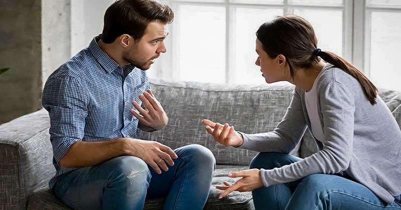 couple having an argument