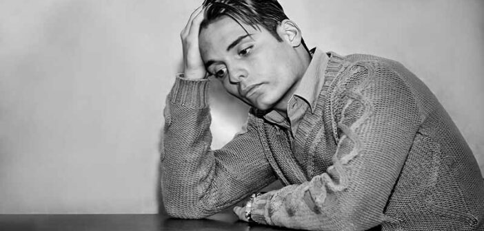 young isolated man who doesn't want to talk to anyone anymore
