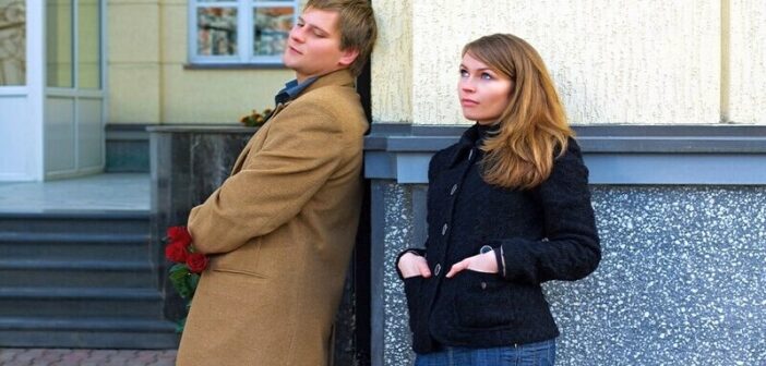 couple with empathy issues looking disgruntled