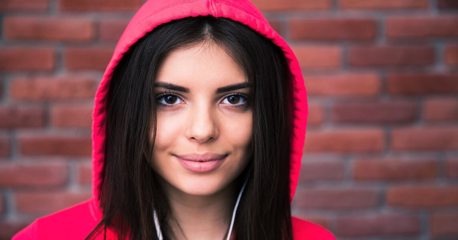 confident woman smiling