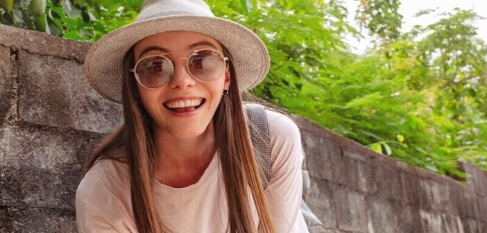 young woman with endearing personality smiling